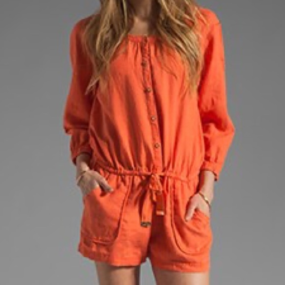 COPY - JUICY COUTURE LINEN ROMPER